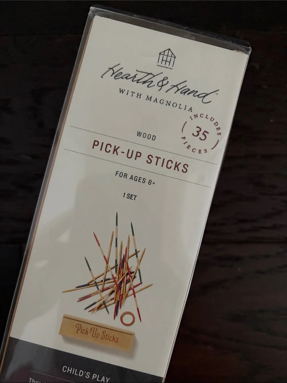 Hearth & Hand Wooden Pick-Up Sticks Set